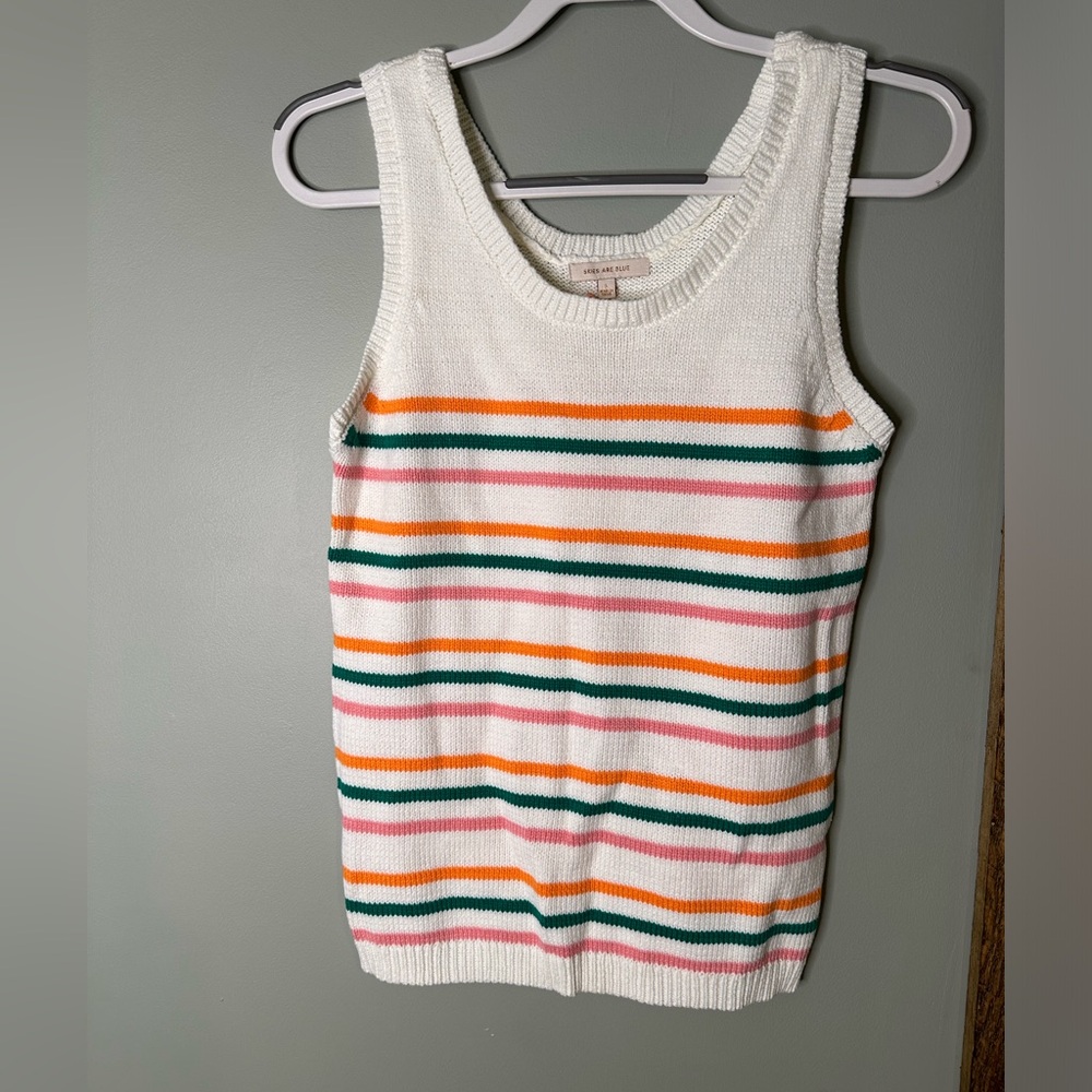 Skies are Blue Sweater Vest